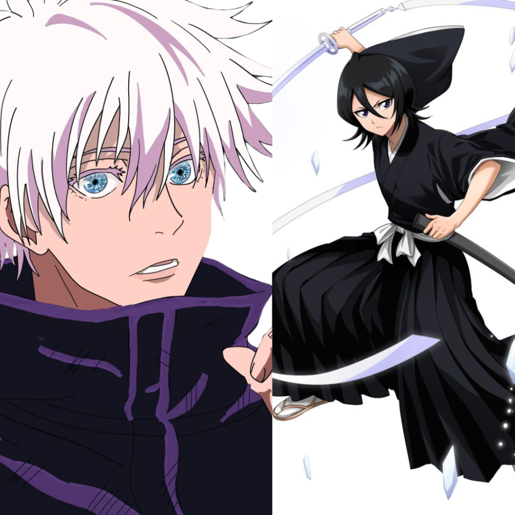 Gojo Satoru và Rukia Kuchiki